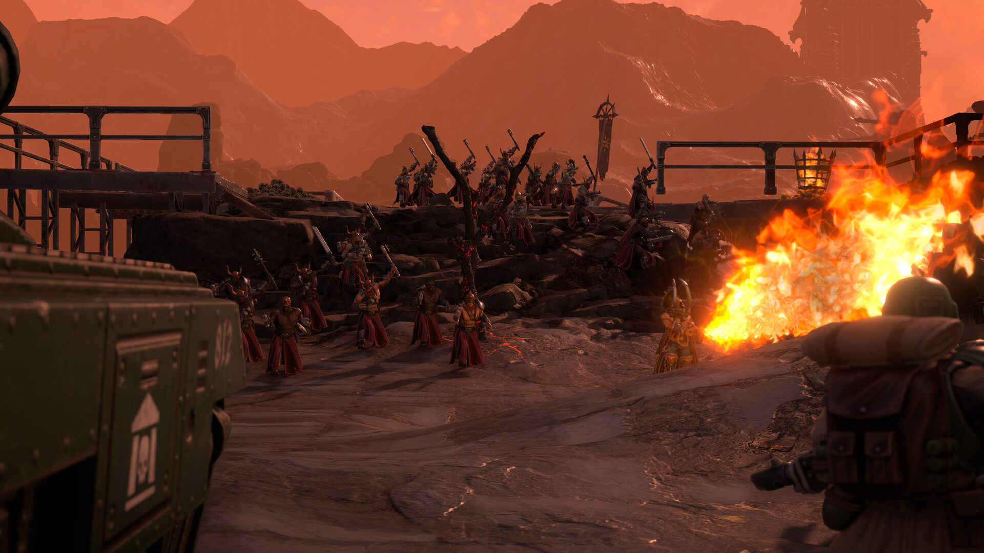 Warhammer 40,000: Battlesector - Black Legion DLC PC Steam CD Key screenshot 3
