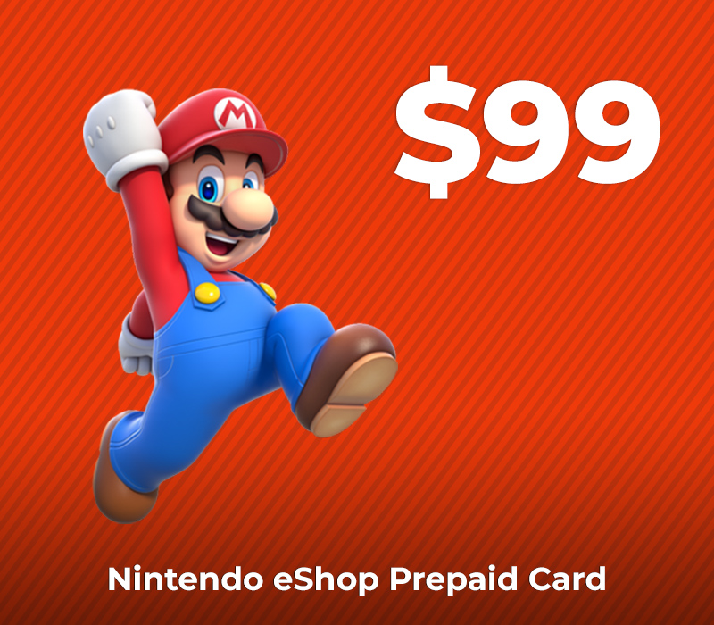 Nintendo eShop Prepaid Card $99 CA Key cover art
