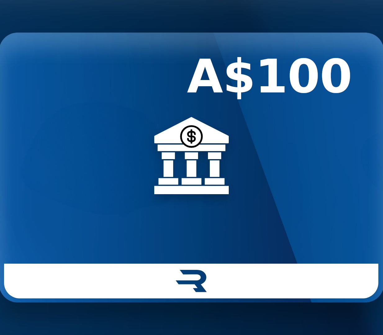 Rewarble Bank Transfer AUD 100 Gift Card cover art