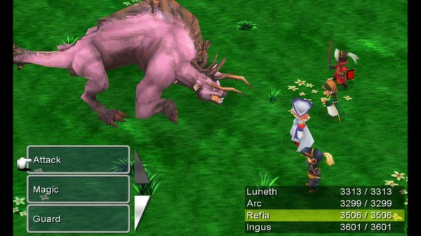 Final Fantasy III EU/ME/ASIA Steam CD Key screenshot 3