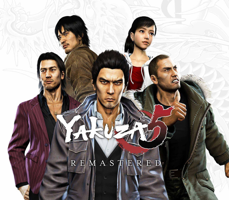 Yakuza 5 Remastered EU Steam CD Key cover art