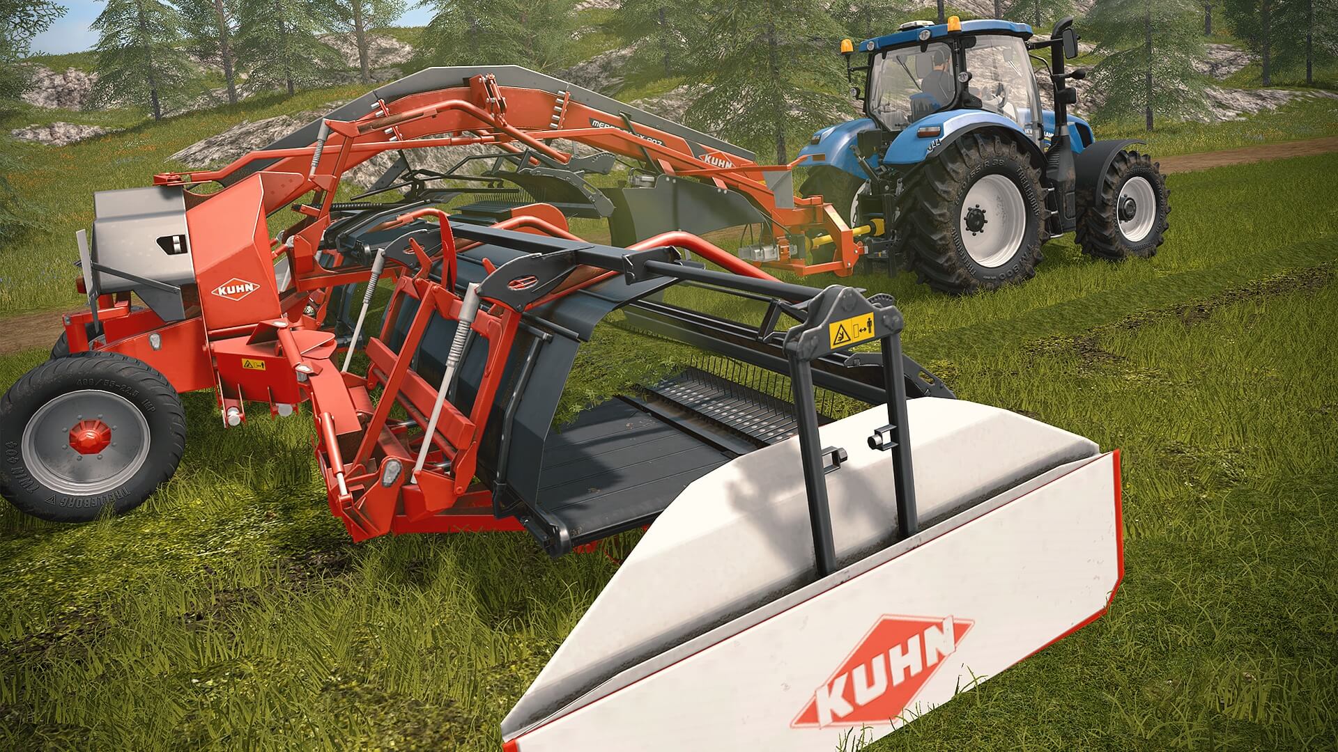 Farming Simulator 17 - KUHN Equipment Pack DLC PC Steam CD Keyのスクリーンショット1