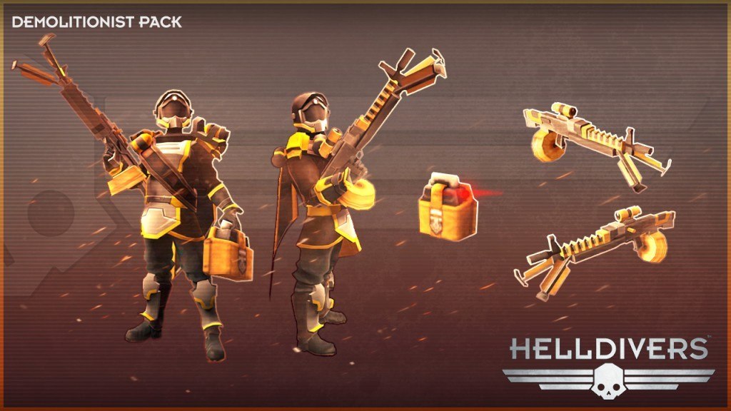 HELLDIVERS - Demolitionist Pack DLC PC Steam CD Keyのスクリーンショット1