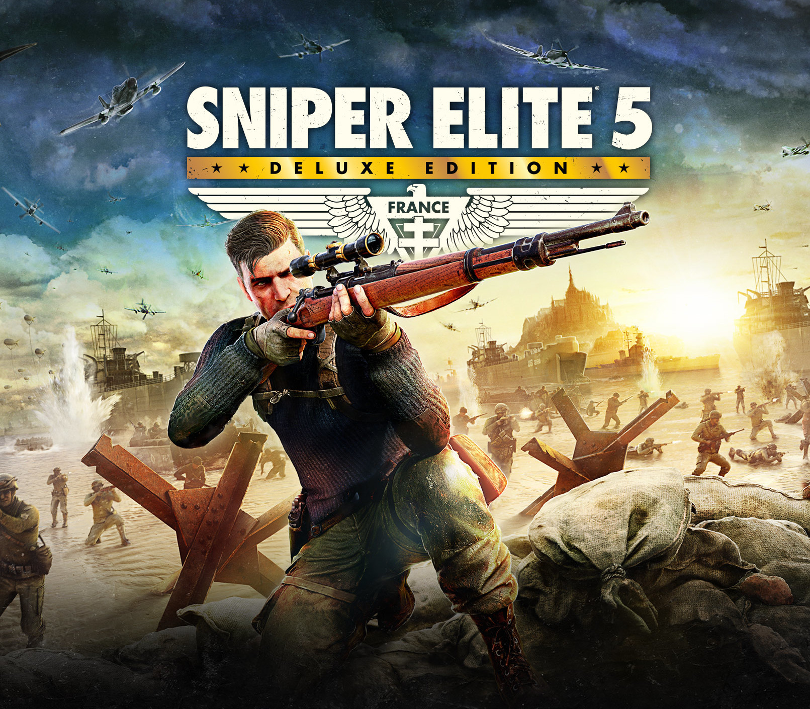 Sniper Elite 5 Deluxe Edition EU XBOX One / Windows 10 CD Key cover art