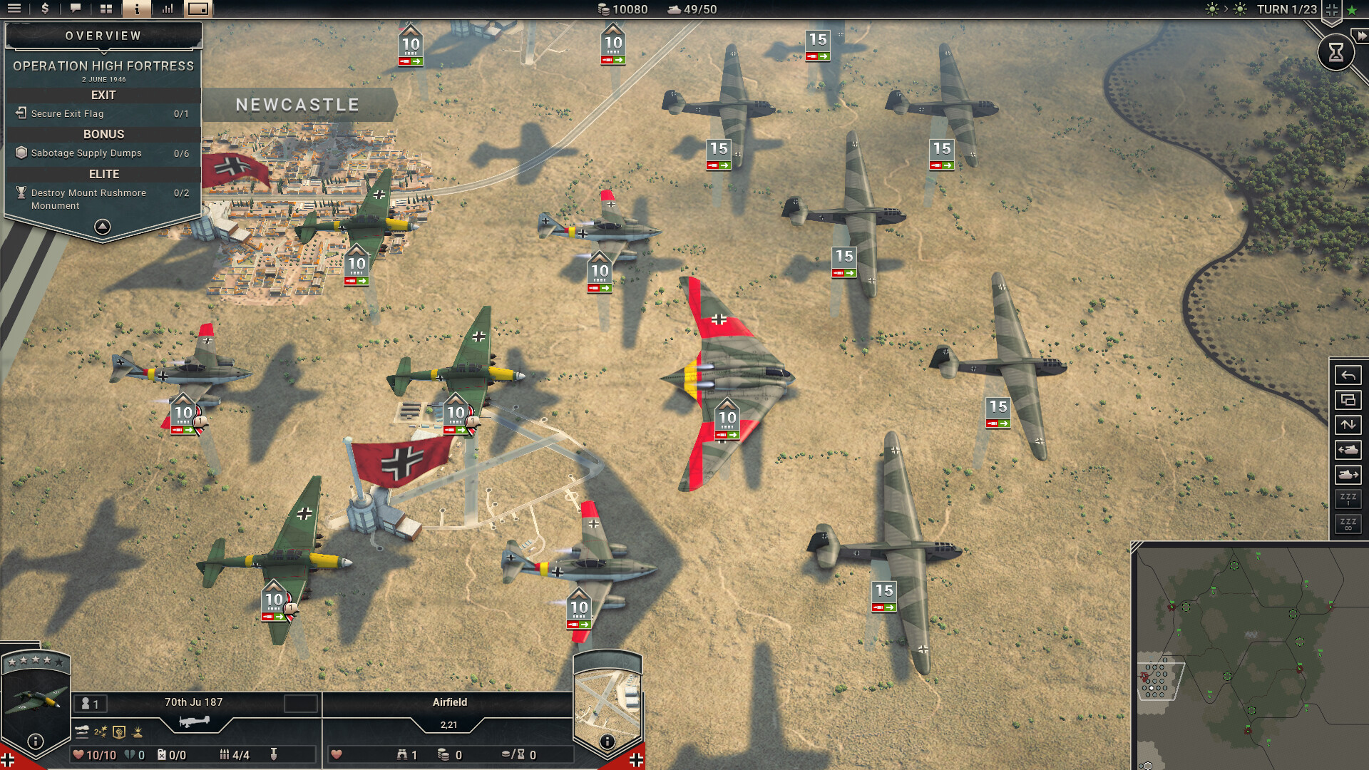 Panzer Corps 2: Axis Operations - 1946 DLC PC Steam CD Key screenshot 9