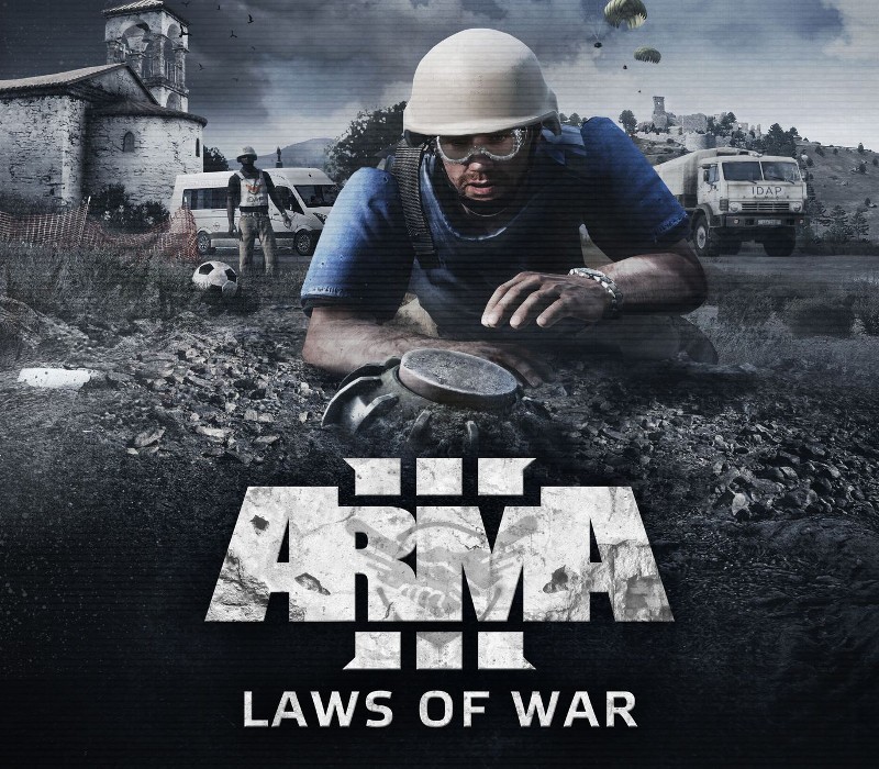 Arma 3 - Laws of War DLC Steam CD Key cover art