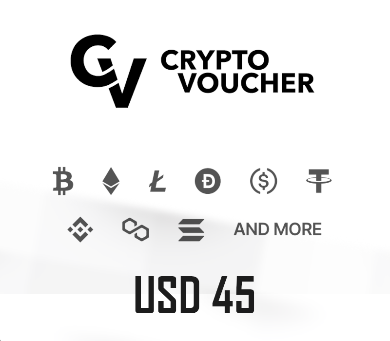 Capa de CRYPTO VOUCHER 45 USD Key Global