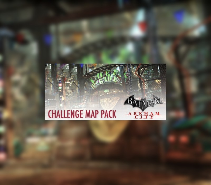 Batman: Arkham City - Challenge Map Pack DLC Steam Gift cover art