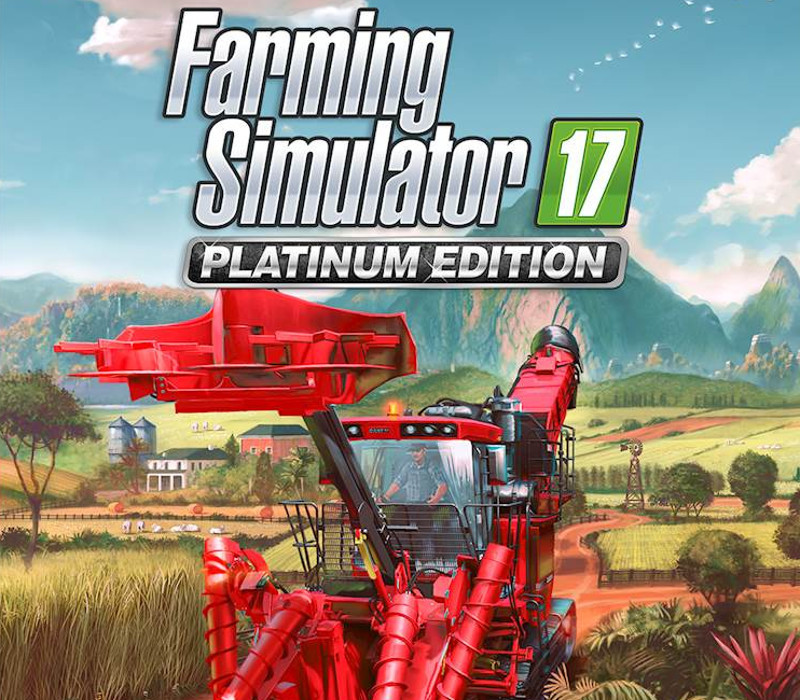 Carátula de Farming Simulator 17 Platinum Edition EU Steam CD Key