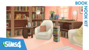The Sims 4 - Book Nook Kit DLC EU PC EA App CD Key — скриншот 3