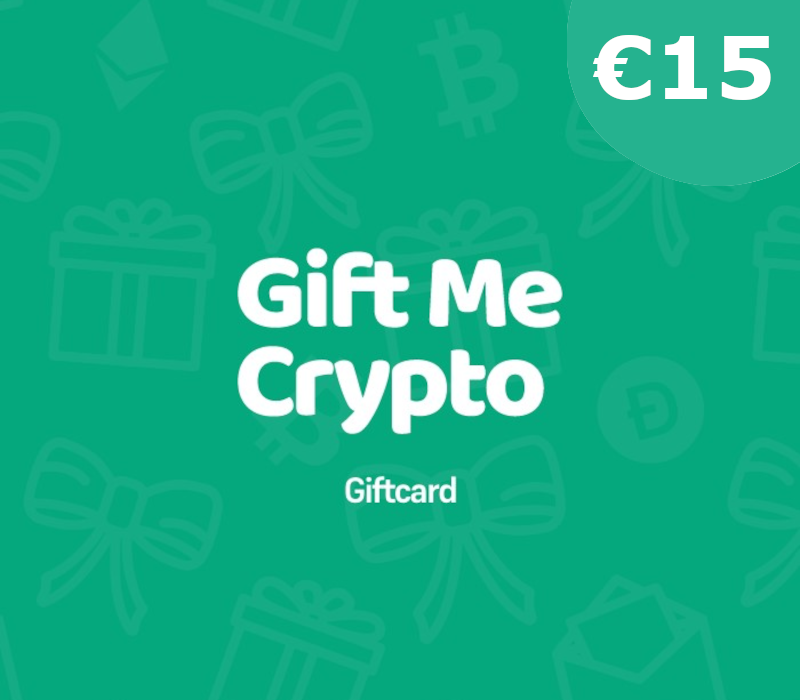 Okładka Gift Me Crypto €15 Gift Card