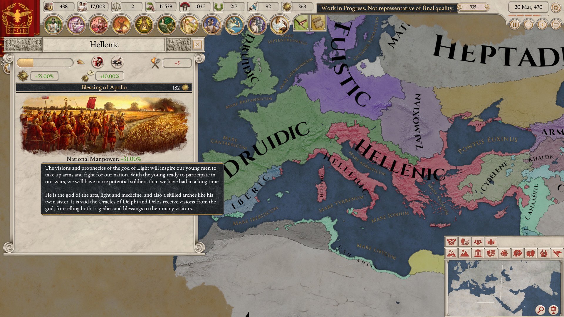 Imperator: Rome EU PC Steam Altergift screenshot 13