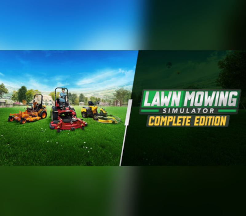 Okładka Lawn Mowing Simulator Complete Edition PC Steam CD Key