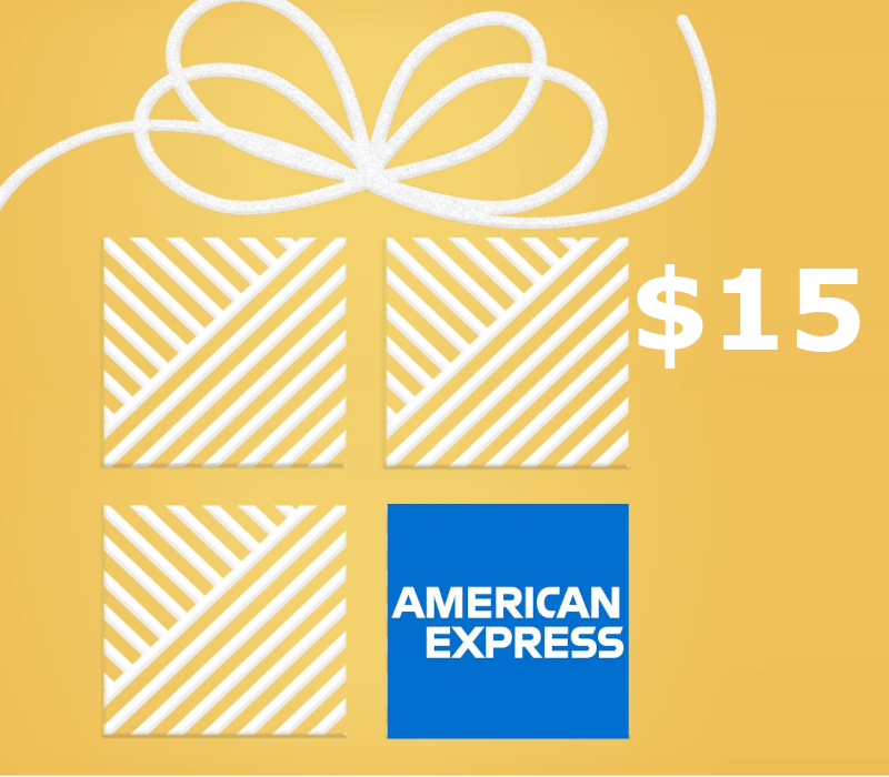 American Express $15 Gift Card US cover art