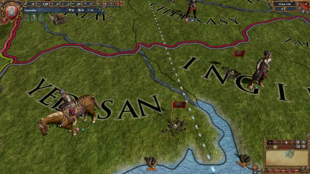 Europa Universalis IV - The Cossacks Content Pack DLC US PC Steam CD Key screenshot 3
