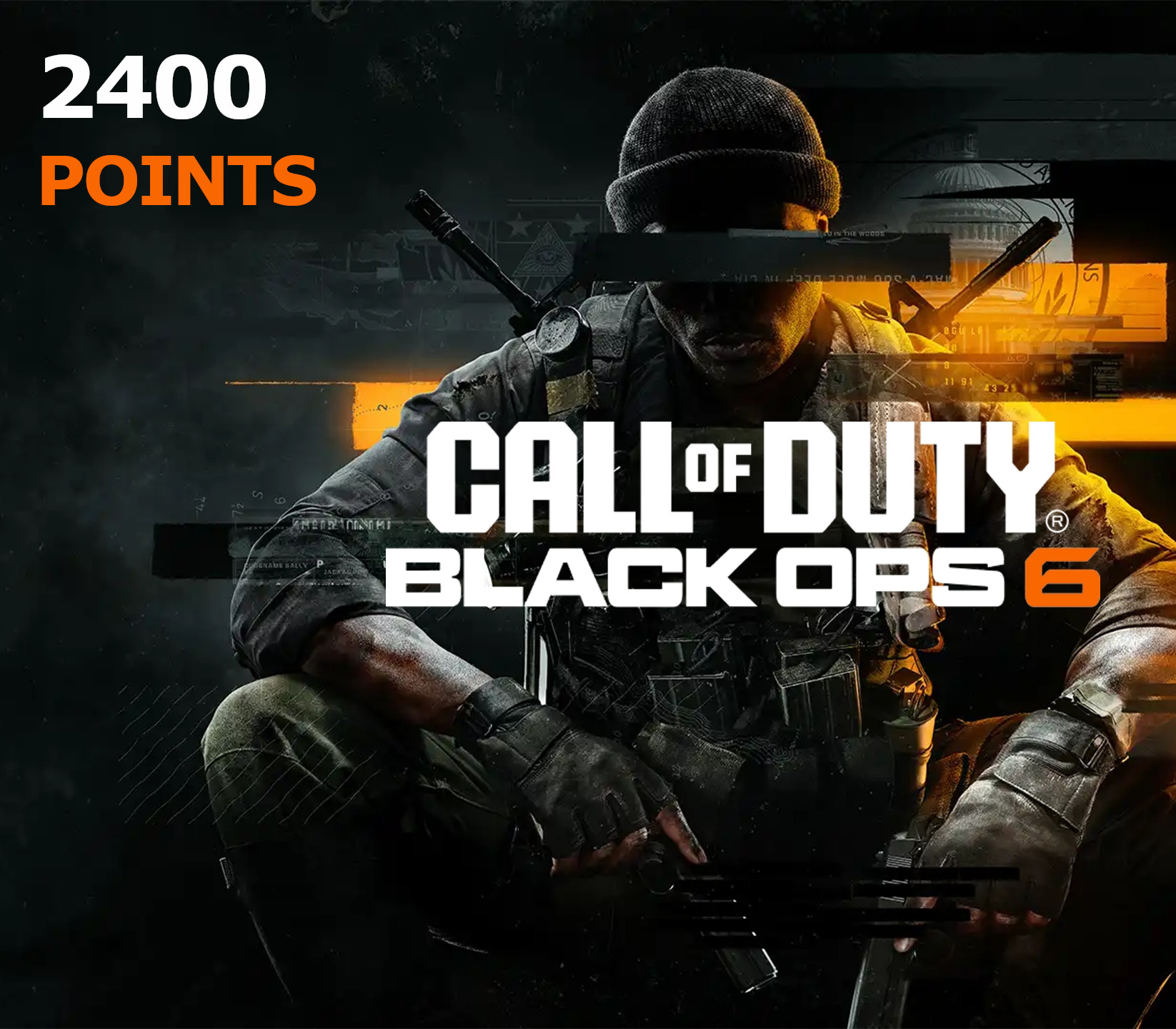 Call of Duty: Black Ops 6 - 2400 COD Points DLC US XBOX One / Xbox Series X|S CD Key cover art