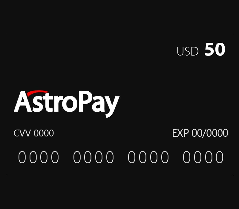 Astropay Card $50 USのカバーアート