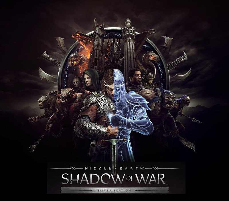 Middle-Earth: Shadow of War Silver Edition PC Steam CD Key cover art