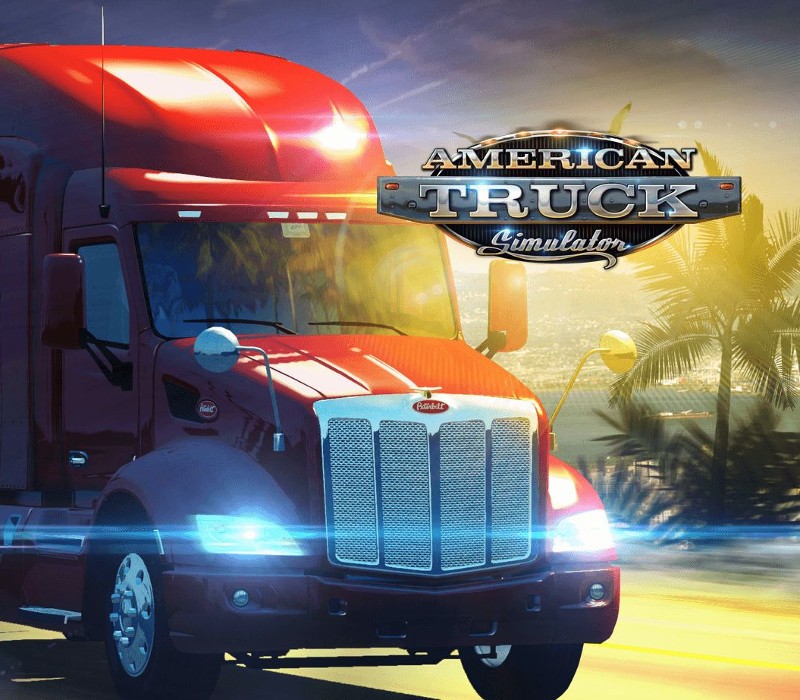 American Truck Simulator + 19 DLC Pack PC Steam CD Key cover art