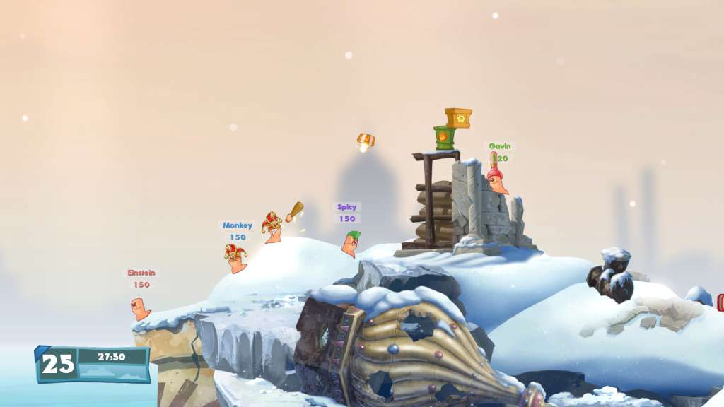 Worms W.M.D EU XBOX One CD Key screenshot 5