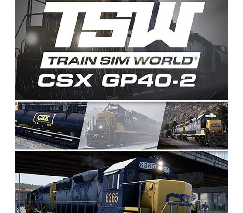 Copertina di Train Sim World -  CSX GP40-2 Loco Add-On DLC Steam CD Key