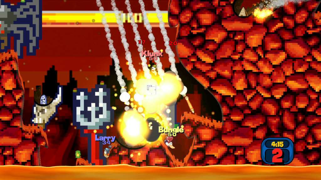 Worms Reloaded - Retro Pack DLC EU Steam CD Key screenshot 5