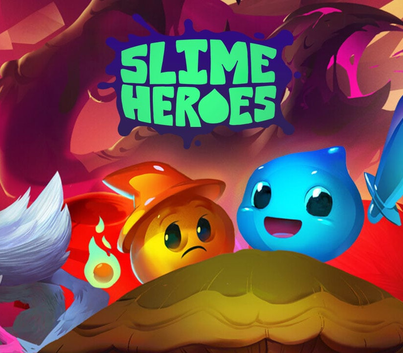 Обкладинка Slime Heroes EU PC Steam CD Key