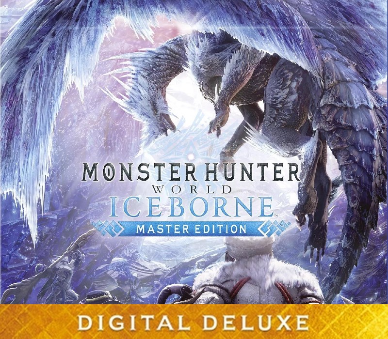 Monster Hunter World: Iceborne Master Edition Digital Deluxe EU PC Steam CD Key cover art