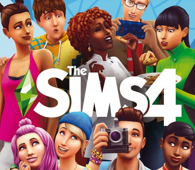 The Sims 4 Digital Deluxe Edition CZ/RU/PL Languages Only PC EA App CD Key cover art