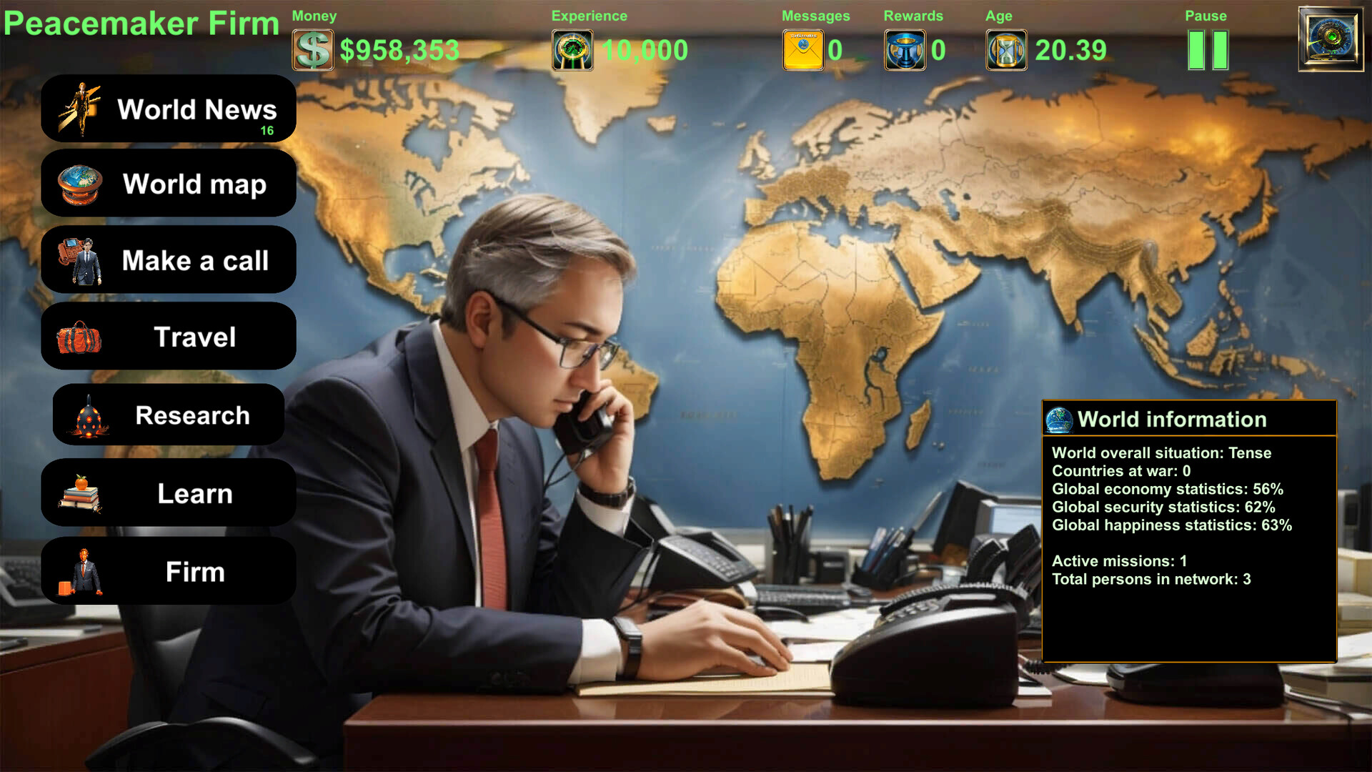 World Diplomat PC Steam CD Key screenshot 1