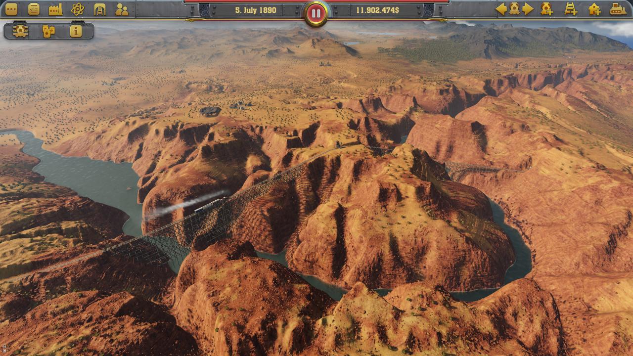 Railway Empire US Steam CD Key screenshot 5