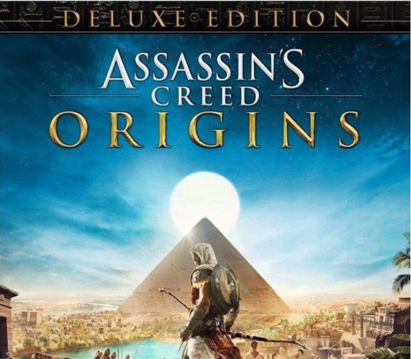 Assassin's Creed: Origins Deluxe Edition EU PC Ubisoft Connect CD Key cover art