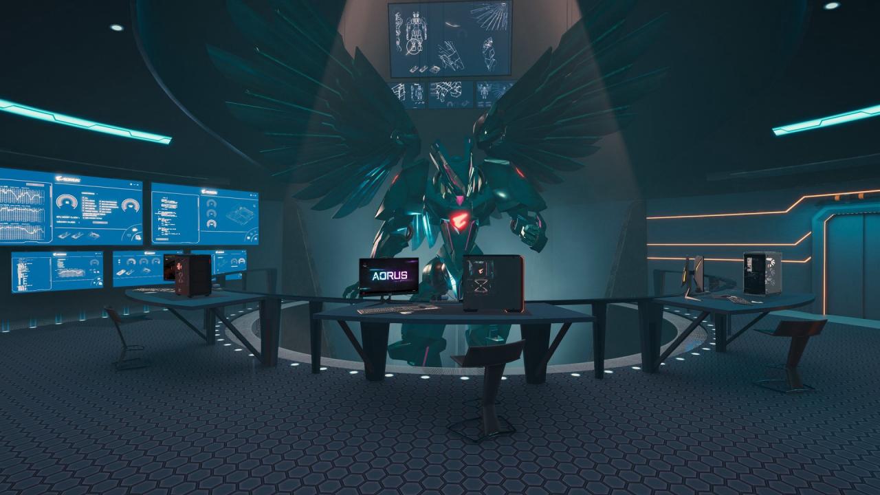 PC Building Simulator - AORUS Workshop DLC Steam CD Key screenshot 3