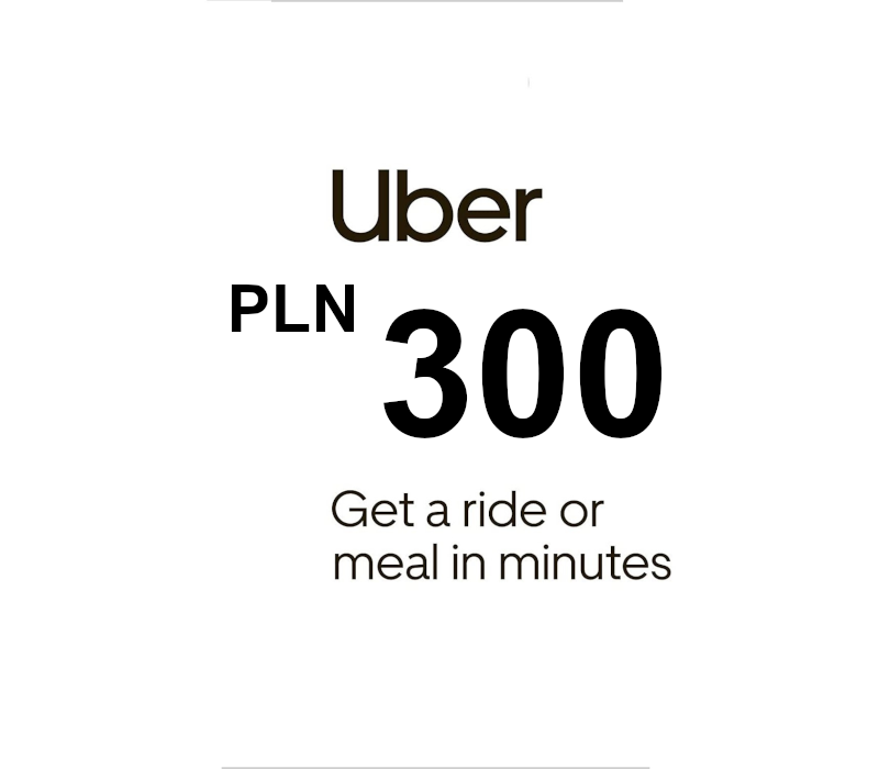 Cover von Uber PLN 300 Gift Card PL