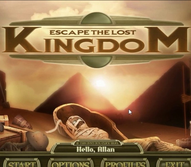 Escape The Lost Kingdom: The Forgotten Pharaoh Steam CD Key cover art