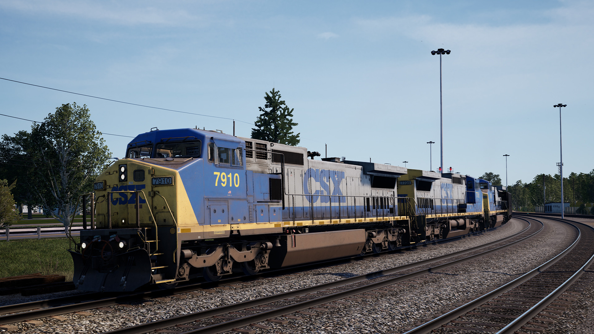 Train Sim World 2 - CSX C40-8W Loco Add-On DLC PC Steam CD Key screenshot 1