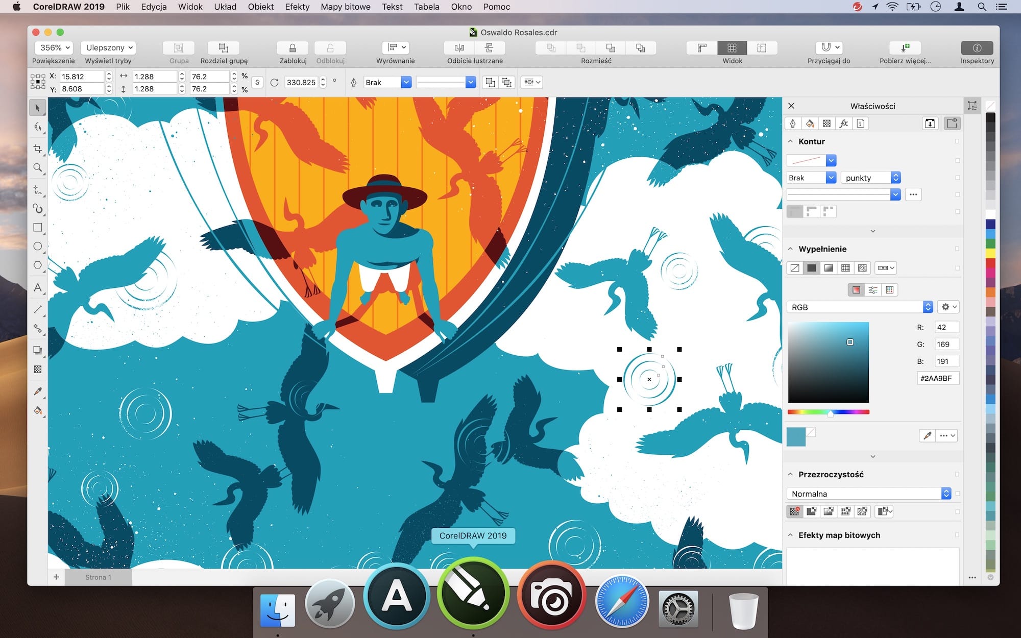 CorelDRAW Graphics Suite 2019 for Mac Key (1 Device) — zrzut ekranu 2