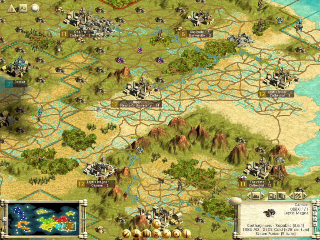 Sid Meier's Civilization III Complete EU PC Steam CD Key screenshot 2