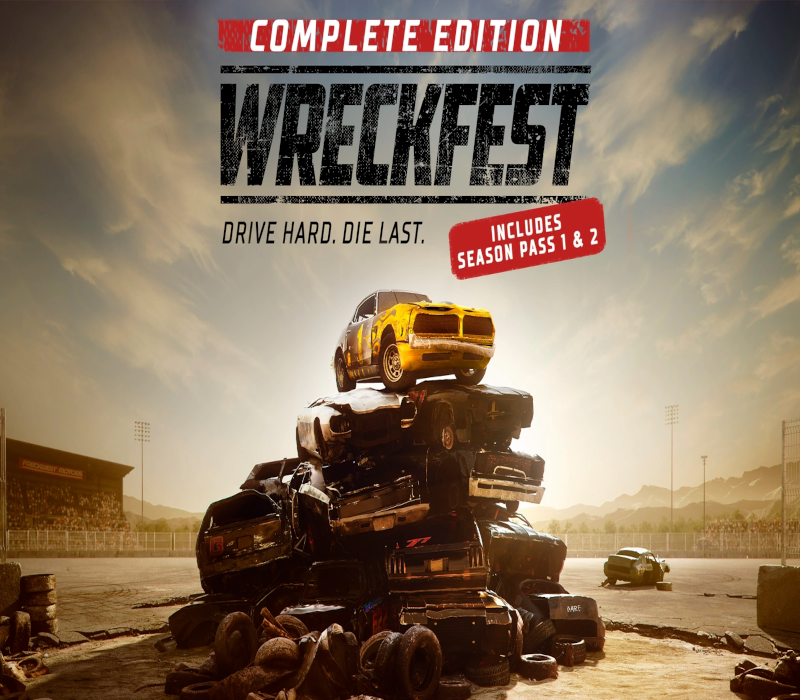 Wreckfest 1 Complete Edition PC Steam CD Key cover art