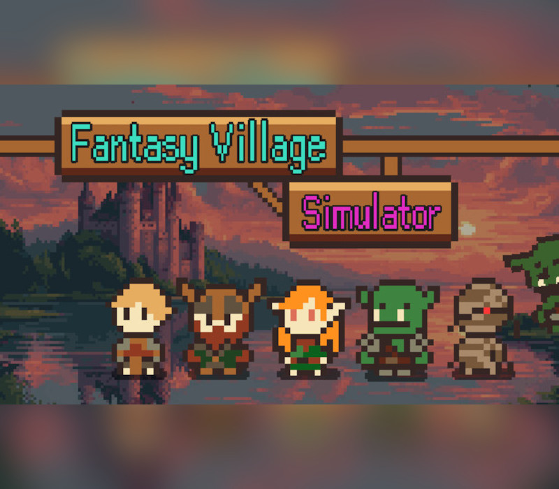 Capa de Fantasy Village Simulator PC Steam CD Key