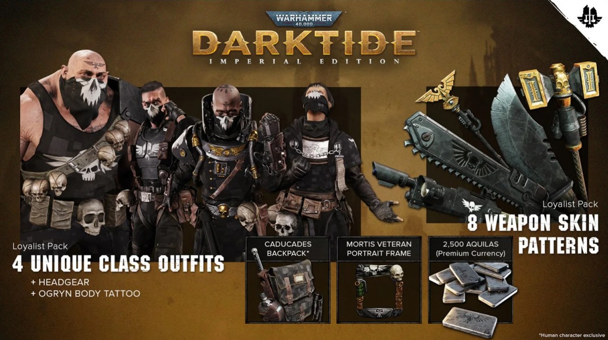 Screenshot 1 di Warhammer 40,000: Darktide Imperial Edition PS5 Account