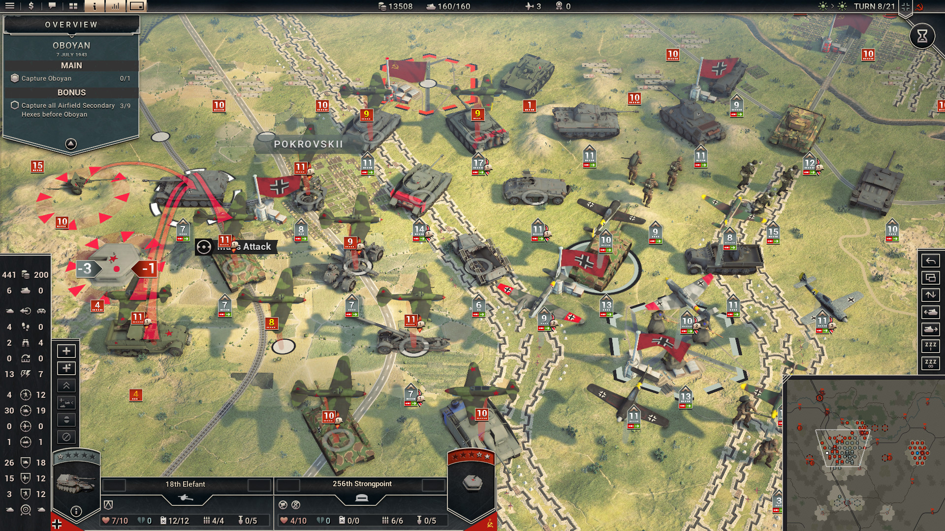 Panzer Corps 2 - Axis Operations 1943 DLC PC Steam CD Key screenshot 2