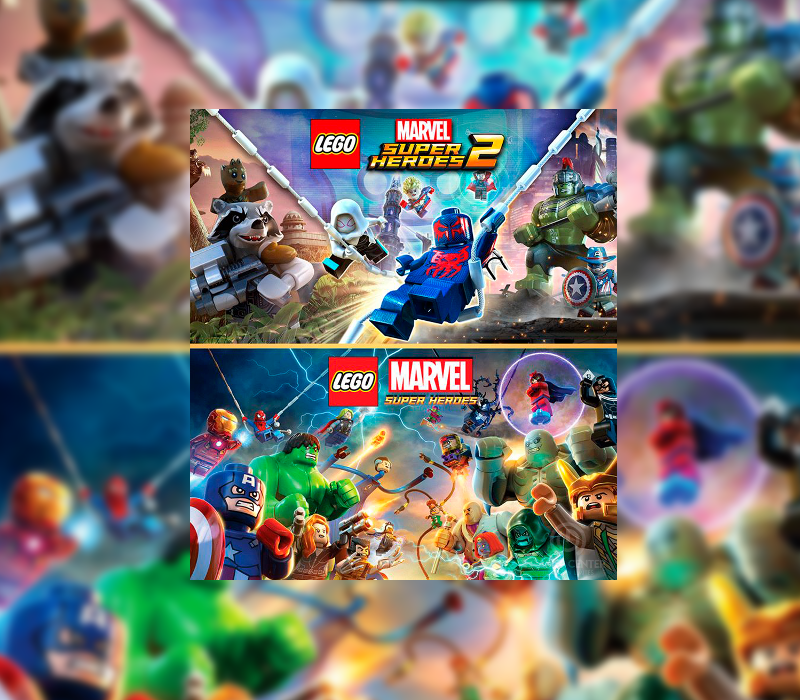 LEGO Marvel Super Heroes Bundle PC Steam CD Key kapak görseli