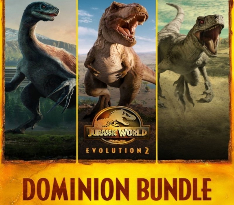 Jurassic World Evolution 2: Dominion Bundle PC Steam CD Key cover art