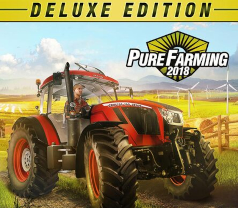 Pure Farming 2018 Deluxe Edition EU PC Steam CD Key cover art