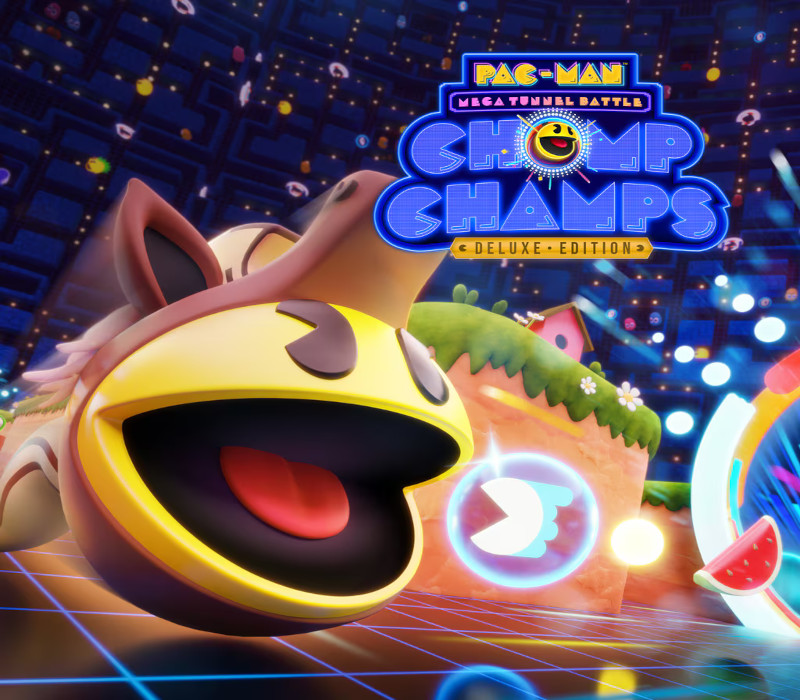 Copertina di PAC-MAN Mega Tunnel Battle: Chomp Champs Deluxe Edition PC Steam CD Key