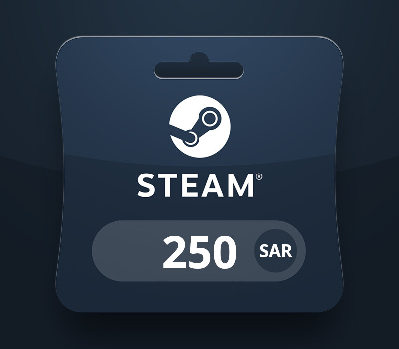 Steam Wallet SAR 250 Gift Card SA cover art