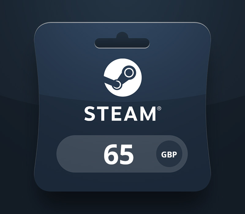Steam Wallet Card 65 Gift Card UK cover art