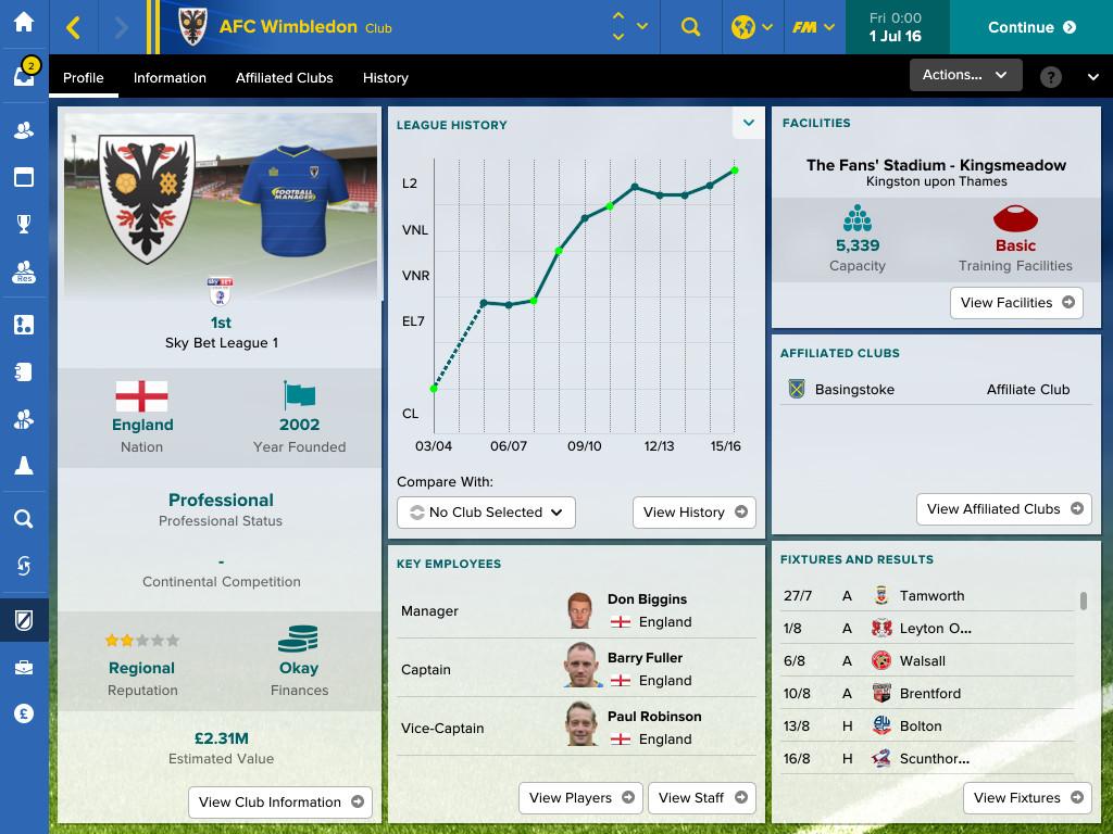Football Manager Touch 2017 PC Steam CD Key screenshot 4