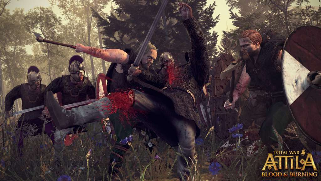 Total War: ATTILA - Blood and Burning DLC EU PC Steam CD Key screenshot 2